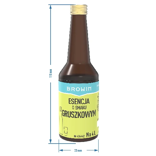 Geschmacksessenz mit Birnengeschmack für Birnenlikör, 40 ml - 7 ['Birnen-Essenz', ' Essenz für Schnaps', ' Essenz', ' Birnenlikör', ' Essenz für Alkohol', ' Essenz für Drinks', ' Williams-Birnen-Aroma', ' Aroma für Alkohol']