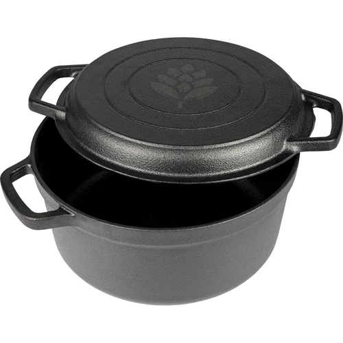 Gusseisen-topf mit pfanne, 3,5 l - 2 ['grillen']