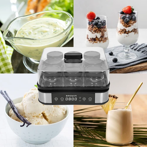 Joghurtbereiter mit Thermostat, 9 Gläser, 1,6 L - 16 ['Joghurtbereiter', ' Gerät für Joghurt', ' veganer Joghurt', ' wie man Joghurt macht', ' für hausgemachten Joghurt', ' Joghurtbereiter mit Thermostat', ' effizienter Joghurtbereiter', ' als Geschenk', ' gesunde Küche', ' bester Joghurtbereiter', ' hausgemachter Joghurt', ' Ausrüstung für die Joghurtherstellung', ' wie man einfach Joghurt macht', ' hausgemachter Kefir', ' gesunder Joghurt', ' Joghurt in Gläsern', ' empfohlen für Joghurt', ' als Geschenk']