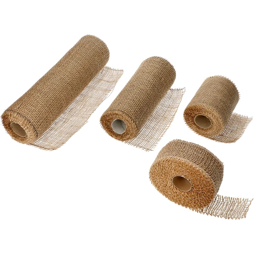 Jutegewebe 20 cm / 5 m - 18 ['Gewebe aus Jute', ' Jutegewebe', ' Gewebe zum Schutz von Bäumen', ' natürliches Jutegewebe', ' Jute-Ökotextil', ' Gewebe zum Binden', ' Gewebe zum Basteln']