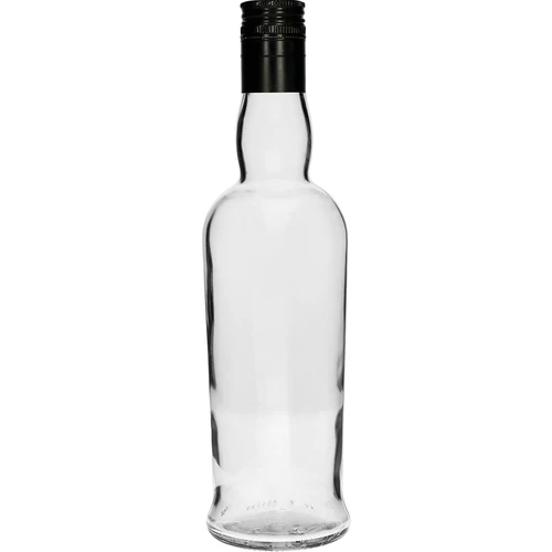 Kapitänsflasche, 500 ml mit Schraubverschluss - 6 St. - 2 ['Whiskeyflasche', ' Glasflasche', ' Flasche für hausgemachten Wein', ' durchsichtige Flasche', ' Flasche mit Schraubverschluss', ' Flasche 500 ml']