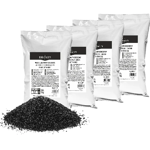 Kokos Aktivkohle 1 kg x 4 – Set  - 1 ['Aktivkohle', ' Steinkohle', ' Steinkohle', ' Kohledestillation', ' Kohle zur Destillation von Mondschein', ' Destillation durch Aktivkohle', ' Alkoholdestillation', ' Coobra']