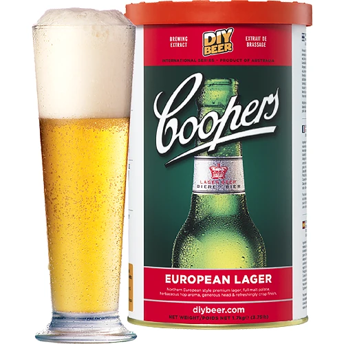 Konzentrat zur Herstellung von Bier European Lager  - 1 ['Lagerbier', ' helles', ' helles Lagerbier', ' Bier', ' Brewkit']