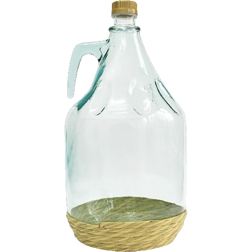 Korbflasche 5 l, Dame mit einem Schraubverschluss  - 1 ['Weinballon', ' Ballon für Wein', ' Weinflasche', ' Flasche für Wein', ' Ballon für Wein 50 l', ' Ballon für Wein 50 l Castorama', ' Wein Ballon', ' Wein Ballon Castorama', ' Weinballon in Bast', ' Weinballon im Bastkorb ']