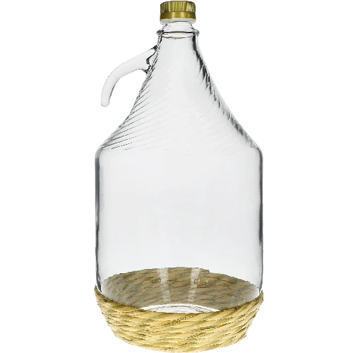 Korbflasche 5 l, Dame mit einem Schraubverschluss - 2 ['Weinballon', ' Ballon für Wein', ' Weinflasche', ' Flasche für Wein', ' Ballon für Wein 50 l', ' Ballon für Wein 50 l Castorama', ' Wein Ballon', ' Wein Ballon Castorama', ' Weinballon in Bast', ' Weinballon im Bastkorb ']