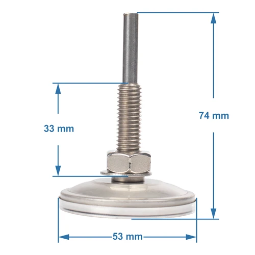 Küchenthermometer für BBQ-Räucherkammer  (0°C bis +250°C) 6,0cm - 5 ['Räuchertemperatur', ' zum Räuchern', ' Grillthermometer', ' zum Grillen', ' Räucherthermometer', ' Thermometer für die Räucherkammer']