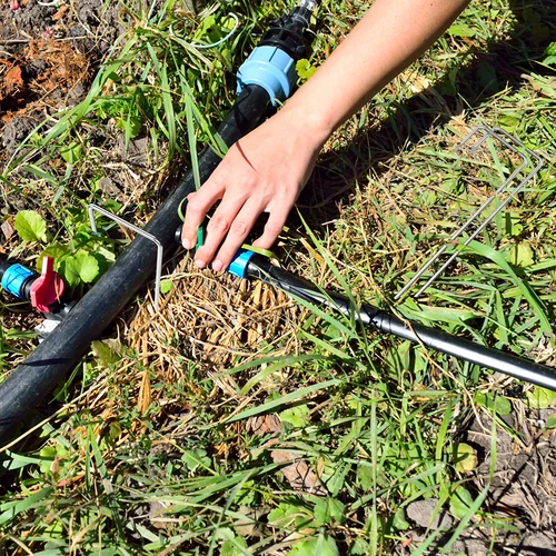 L-Bodenanker für Agrofaser, Stahl - 100 Stück - 9 ['für die Befestigung von Agrofasern', ' Bodenanker für Agrofaser', ' Erdanker für Agrofaser', ' L-Bodenanker', ' für Maulwurfsnetze', ' Bolzen für Agrofaser']