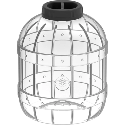 Mehrzweck-Behälter 10L schwarzem Schraubverschluss  - 1 ['Einmachgläser', ' Einmachgläser', ' Gurkengläser', ' Likörgläser', ' 10 l Gläser', ' zertifizierte Gläser', ' unzerbrechliche Gläser', ' Mehrzweckgläser', ' Mehrzweckgläser', ' Einmachgläser', ' Kunststoffgläser', ' Kunststoffgläser']