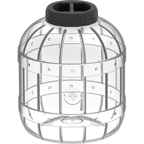 Mehrzweck-Behälter 8L, schwarzem Schraubverschluss  - 1 ['Einmachgläser', ' Einmachgläser', ' Einweckgläser', ' Schnapsgläser', ' 8 l Gläser', ' zertifizierte Gläser', ' unzerbrechliche Gläser', ' Mehrzweckgläser', ' Mehrzweckgläser', ' Einmachgläser', ' Kunststoffgläser', ' Kunststoffgläser']