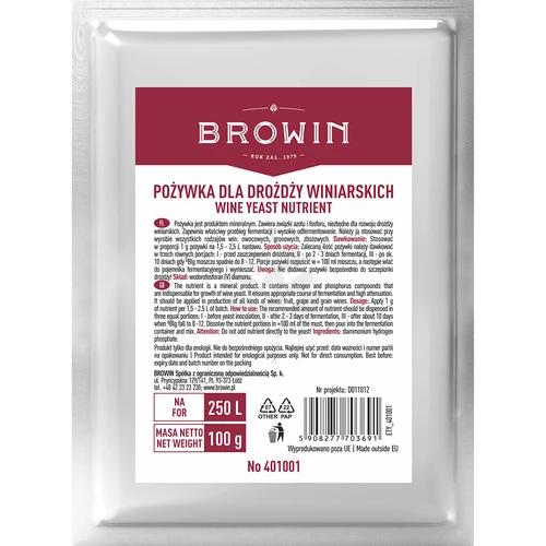 Nährsalz für Weinhefe, 100 g  - 1 ['Nährsalz für Weinhefe', ' Nährsalz für Wein', ' mineralisches Nährsalz']