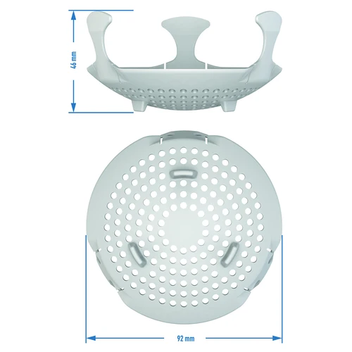 Niederhalter-Sieb für Einmachprodukte  - Ø 100 mm - 12 Stck. - 3 ['zum Einlegen von Gurken', ' eingelegte Rüben', ' eingelegte Gurken', ' Drucksieb', ' selbstgemachter Essig', ' zum Einlegen', ' Apfelessig', ' Sieb für Konserven']