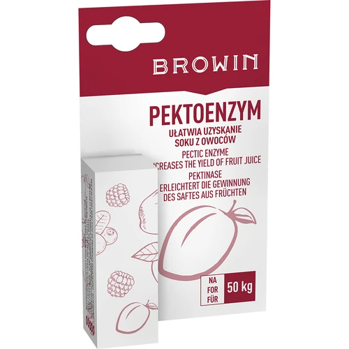 Pektinase 10 ml - hilfreich bei der Saftgewinnung  - 1 ['Pektinase für Wein', ' Pektinase zum Klären', ' Pektinase fürs Cuvée', ' Klären von Wein', ' Weinklärmittel', ' Klärmittel', ' zum Klären von Wein']