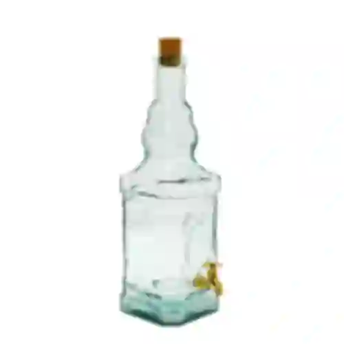 3 l Flasche mit Hahn TURM