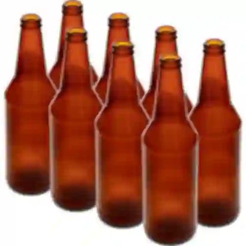 Bierflasche 0,5 L - Achterpack