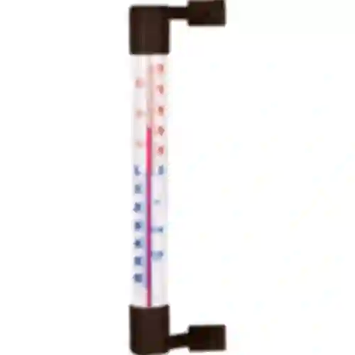 Fensterthermometer braun (-50°C bis +50°C) 18cm