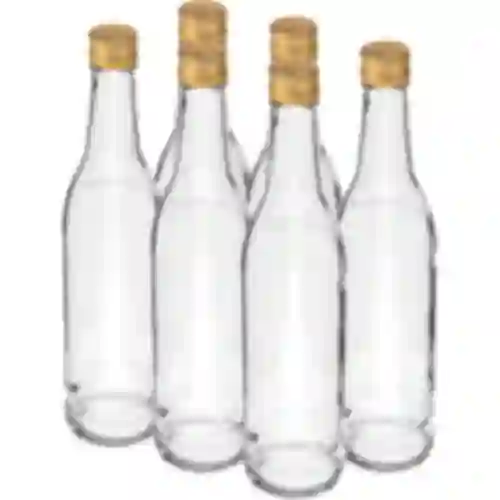 Flasche 440 ml mit Schraubverschluss - 6 St.