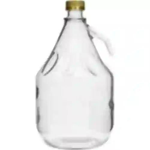 Korbflasche 3 l, Dame - mit einem Schraubverschluss