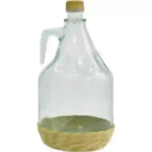 Korbflasche 3 l, Dame mit einem Schraubverschluss