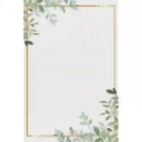 Selbstklebende Etiketten 60x90 mm für Flaschen, Gläser, Geschenke, Blumenmuster - 20 St.