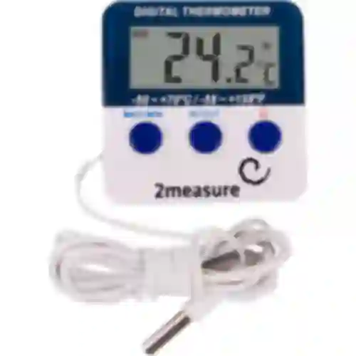 Wetterstation – Elektronisches, Sonde, weiß