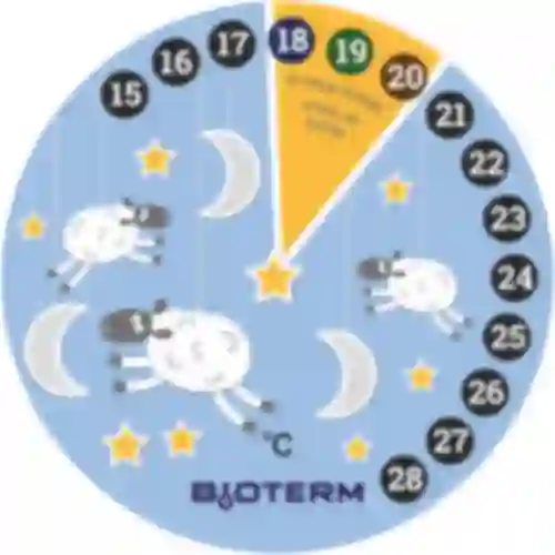 Zimmerthermometer, LCD-Thermometer, Thermometer fürs Kinderzimmer