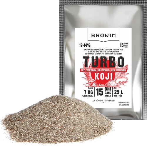 Turbo-Hefe Koji, 50 g - 3 ['Koji-Hefe', ' Koji-Pilz', ' Roggenschnaps', ' Kartoffelschnaps', ' Kaltmaischen', ' Hefe für Alkohol', ' Hefe für Selbstgebrannten', ' Brennhefe', ' ohne Maischen', ' Hefe für Getreide', ' fur Whiskey', ' drożdże do Whisky']