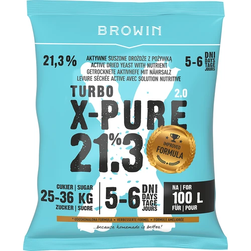 Turbo-Hefe X-Pure 21,3%, 100 L  - 1 