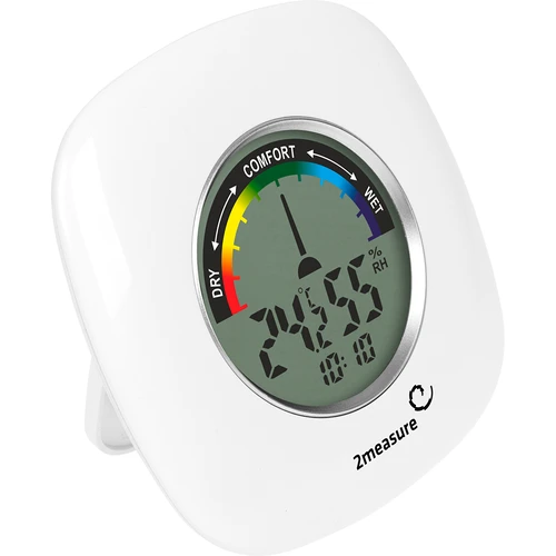 Wetterstation – Elektronisches, Kabellose, weiß  - 1 ['Wetterstation', ' Haus-Wetterstation', ' Temperatur', ' Umgebungstemperatur', ' Temperaturüberwachung', ' Elektrothermometer', ' Innenthermometer', ' Feuchtigkeitsmesser', ' Thermometer mit Hygrometer', ' Thermometer mit Feuchtigkeitsmesser', ' Luftfeuchtigkeitsmesser']