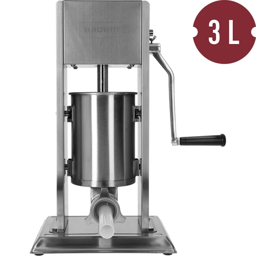 Wurstfüller vertikal premium 3 L - 4 ['Wurstfüller', ' vertikaler Wurstfüller', ' bester Wurstfüller', ' Wurstmaschine', ' Maschine für das Herstellen von Würsten', ' Set für das Herstellen von Würsten', ' vertikale Wurstmaschine', ' Trichter für Wurstfüller', ' neuartiger Wurstfüller', ' Wurstfüller für 3 L', ' Wurstherstellung zuhause', ' Wurstfüller für Zuhause']